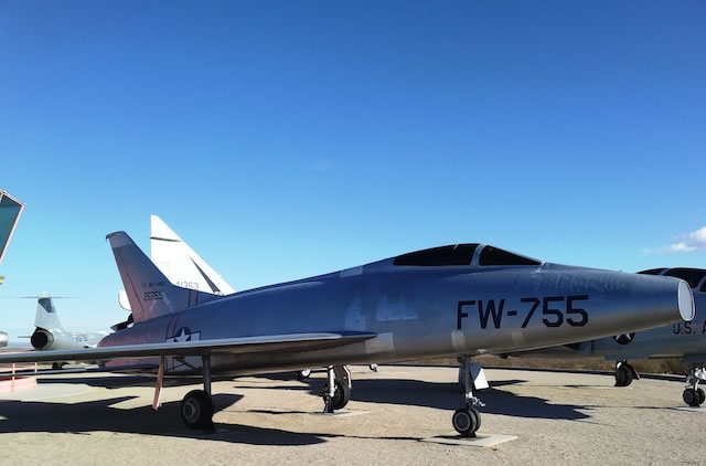 F-100A Super Sabre, FW-755, Edwards Air Force Base, California